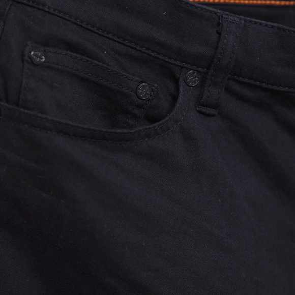 Tory Burch | navy cotton blend pants size 30 - Picture 4 of 7